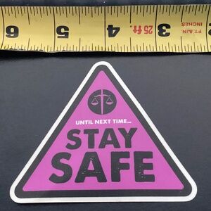 Sword and Scale True Crime Podcast Authentic Merchandise STICKER NEW Unused!